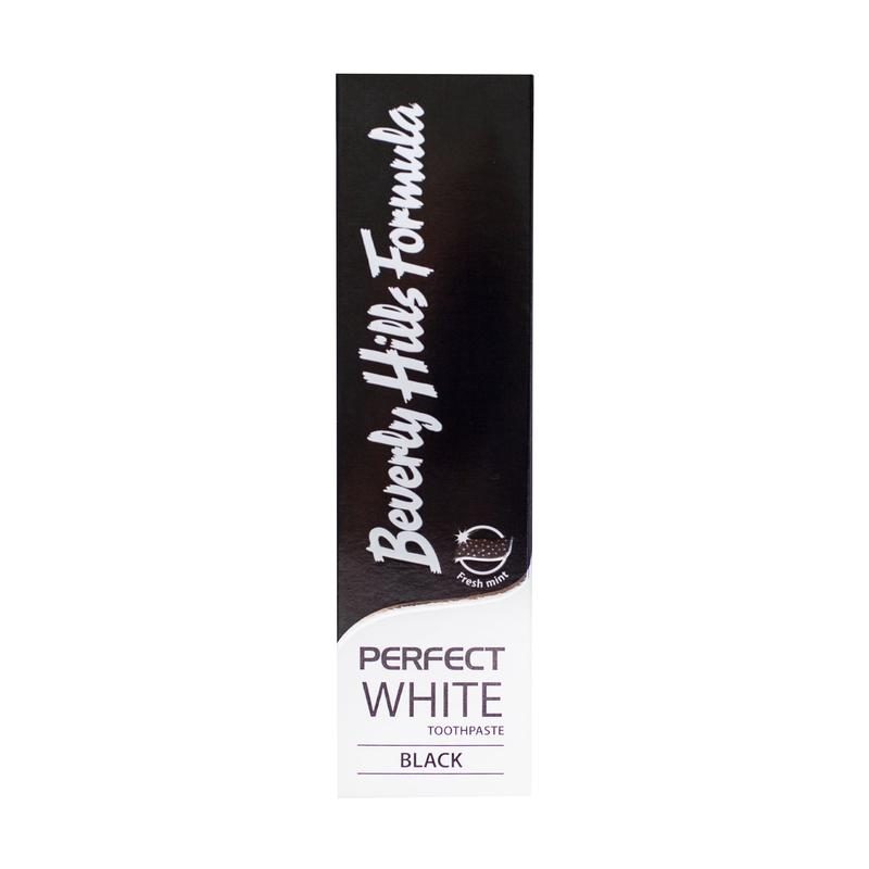 perfect white black toothpaste