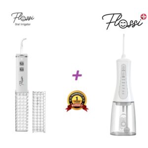FLOSSI+ PORTABLE ORAL IRRIGATOR + FLOSSI MINI ORAL IRRIGATOR #1801
